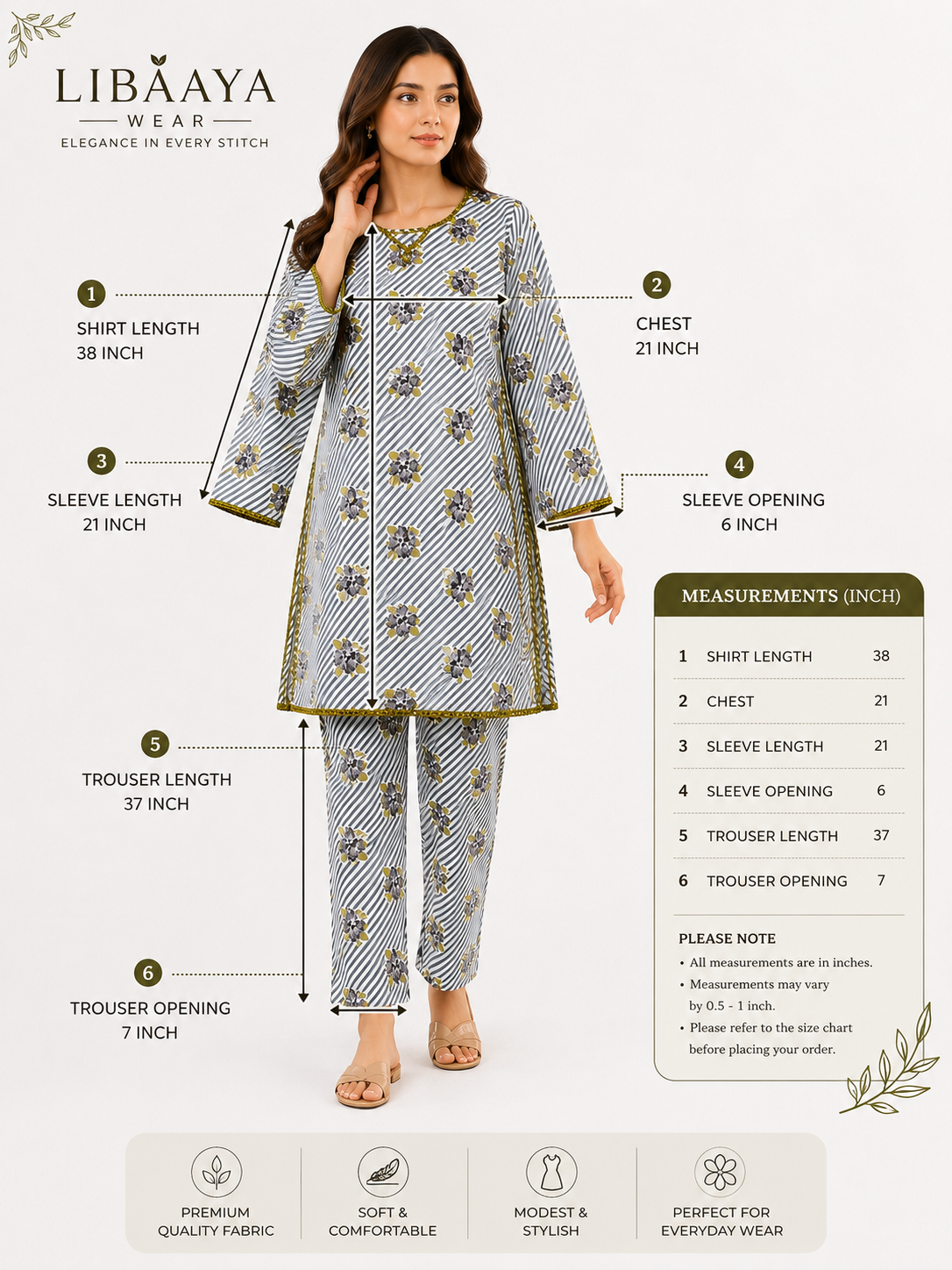 Elegant Floral Printed 2-Piece Cotton Suit for Women | Casual Summer Co-Ord Set