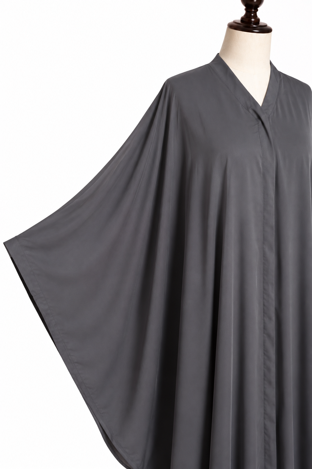 Charcoal Classic Batwing Abaya