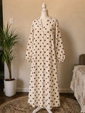 Classic Polka Dot Abaya