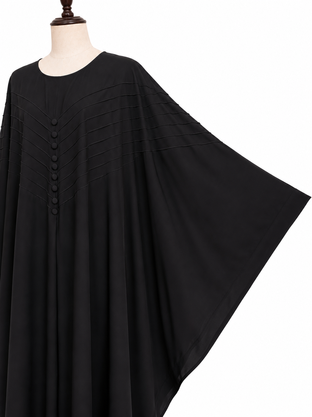 Black Butterfly Abaya – Elegant Loose Fit Modest Wear