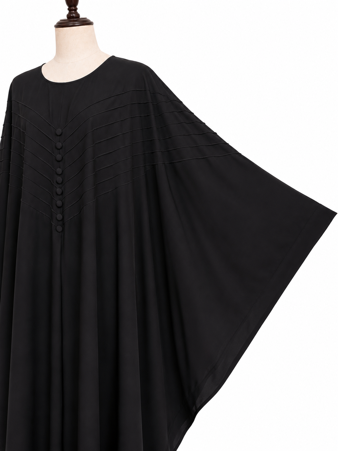 Black Butterfly Abaya – Elegant Loose Fit Modest Wear