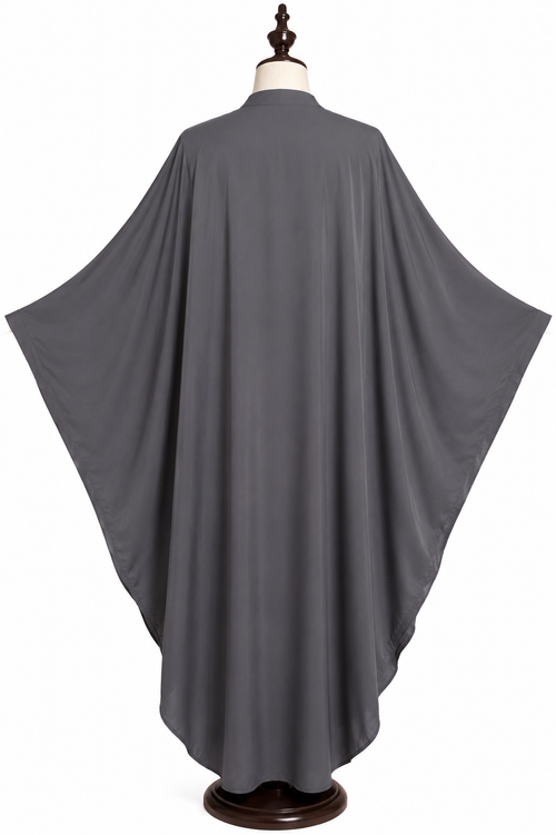 Charcoal Classic Batwing Abaya