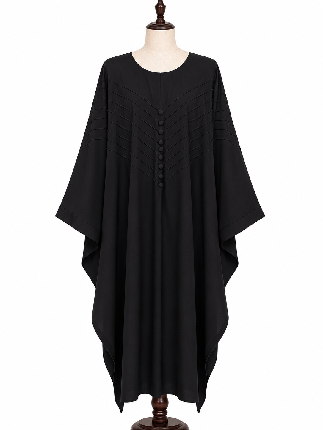 Black Butterfly Abaya – Elegant Loose Fit Modest Wear
