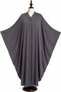 Charcoal Classic Batwing Abaya